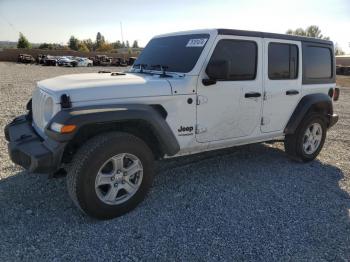  Salvage Jeep Wrangler