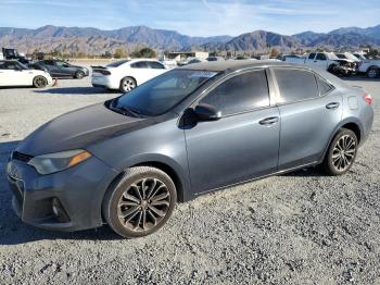  Salvage Toyota Corolla