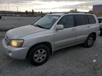  Salvage Toyota Highlander