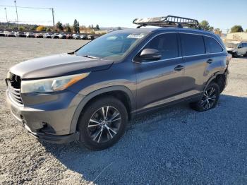  Salvage Toyota Highlander