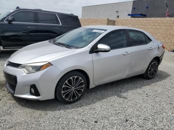  Salvage Toyota Corolla