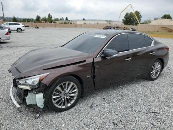  Salvage INFINITI Q50