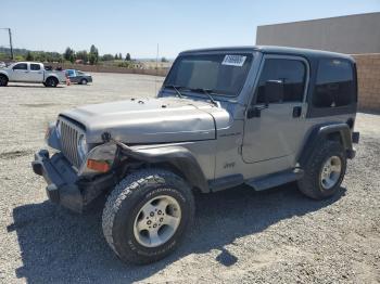  Salvage Jeep Wrangler