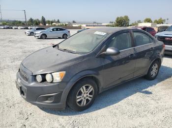  Salvage Chevrolet Sonic