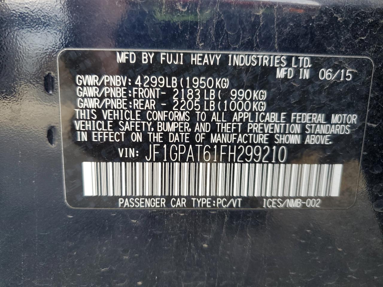 Subaru Impreza Sport Image 10