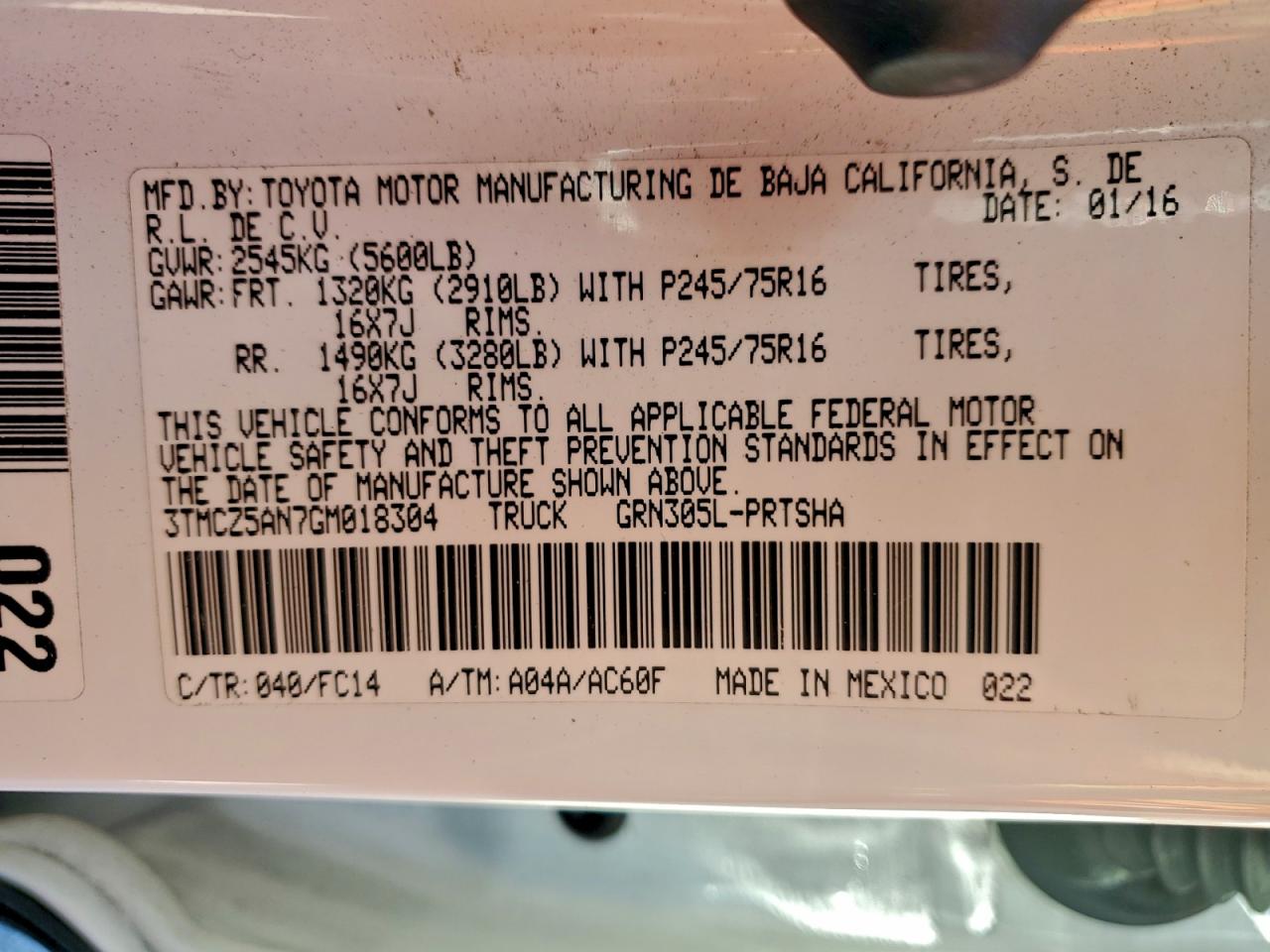 Toyota Tacoma Double Cab Image 10