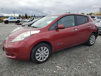  Salvage Nissan LEAF