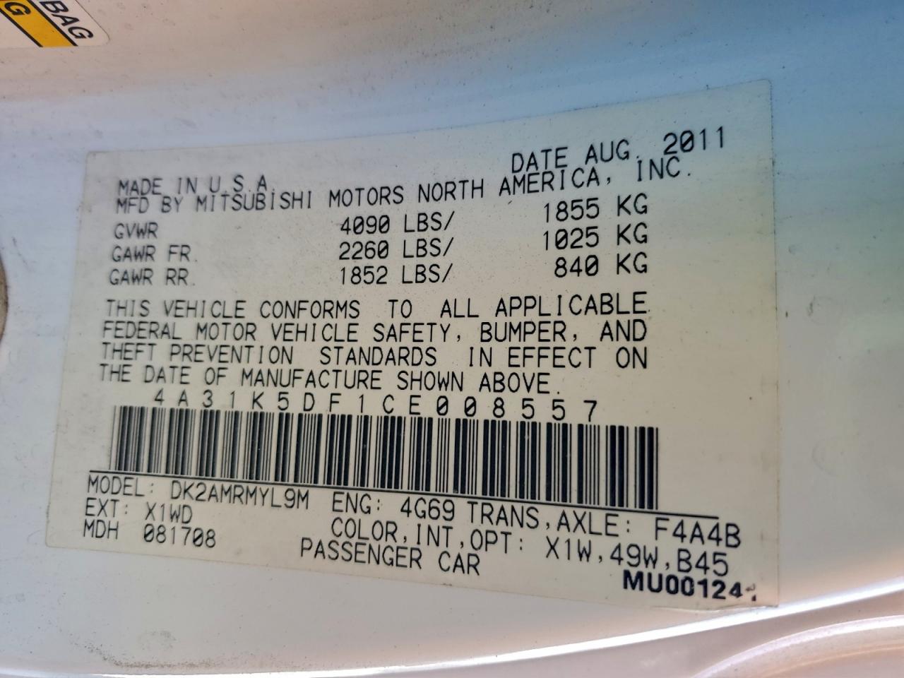 Mitsubishi Eclipse Gs Sport Image 8