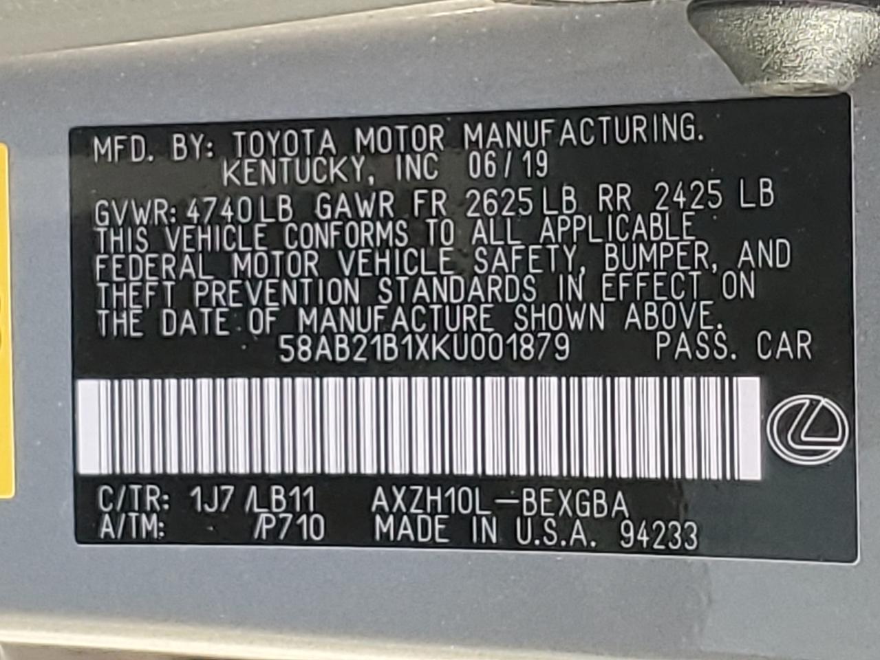 Lexus Es 300h Image 6