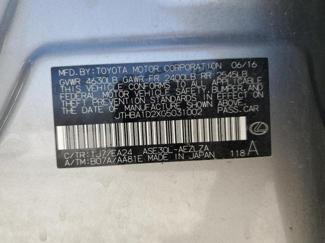 Lexus Is 200t Image 10