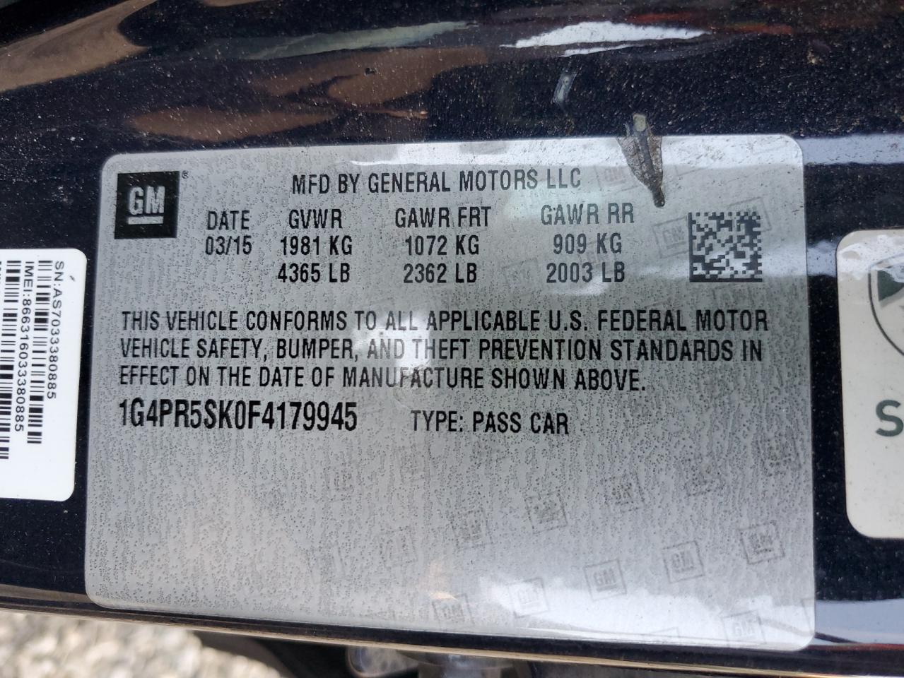 Buick Verano Convenience Image 12