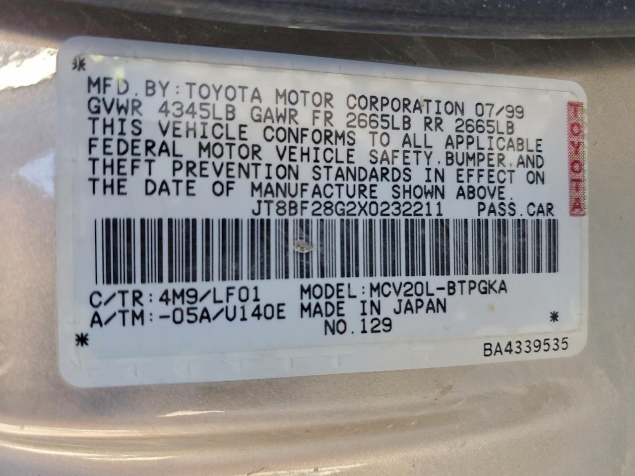 Lexus Es 300 Image 11