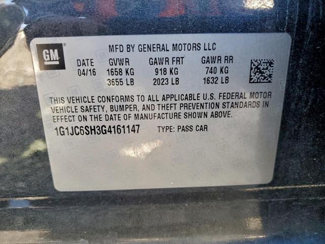 Chevrolet Sonic Lt Image 10