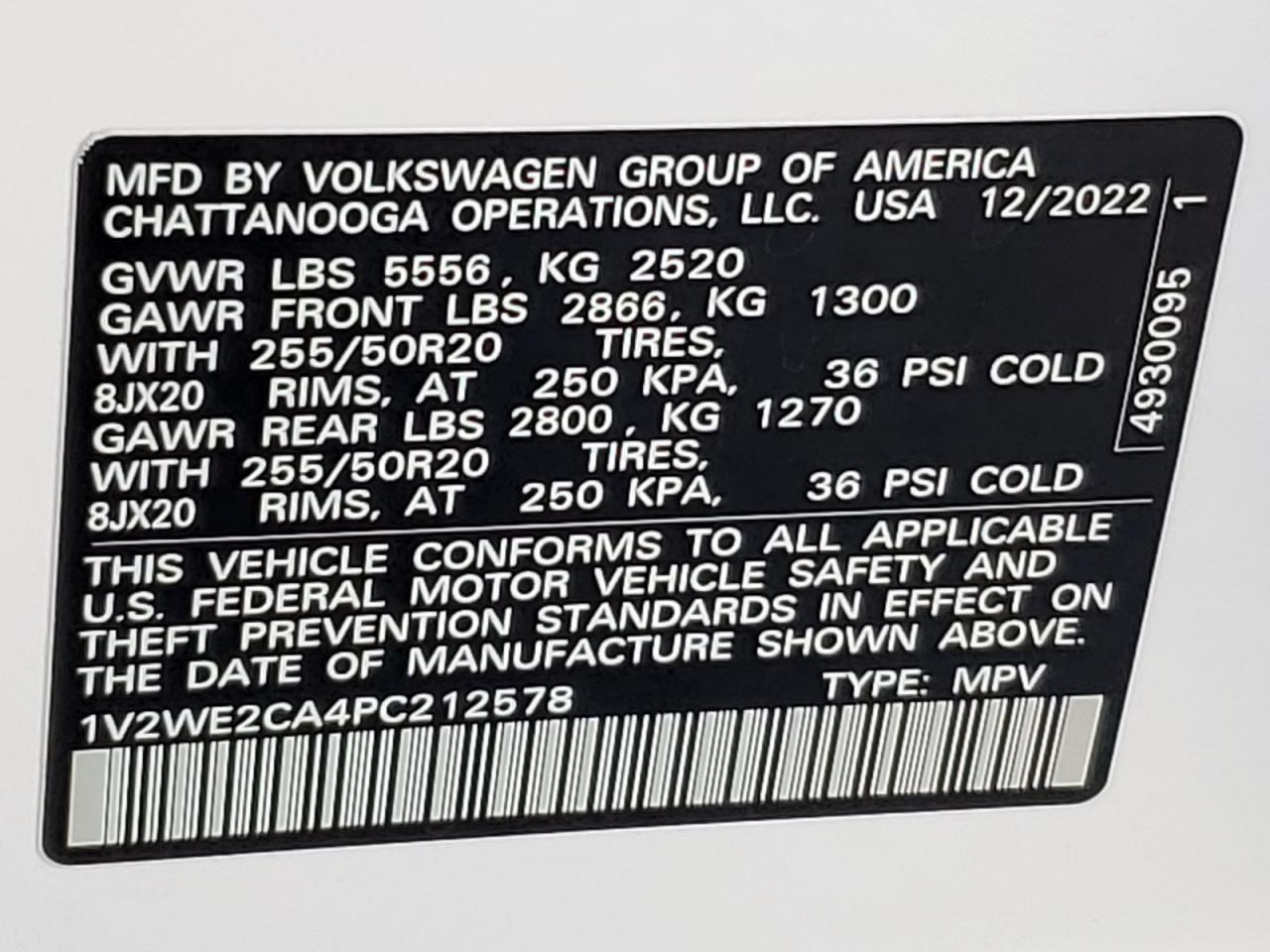 Volkswagen Atlas Se Image 10