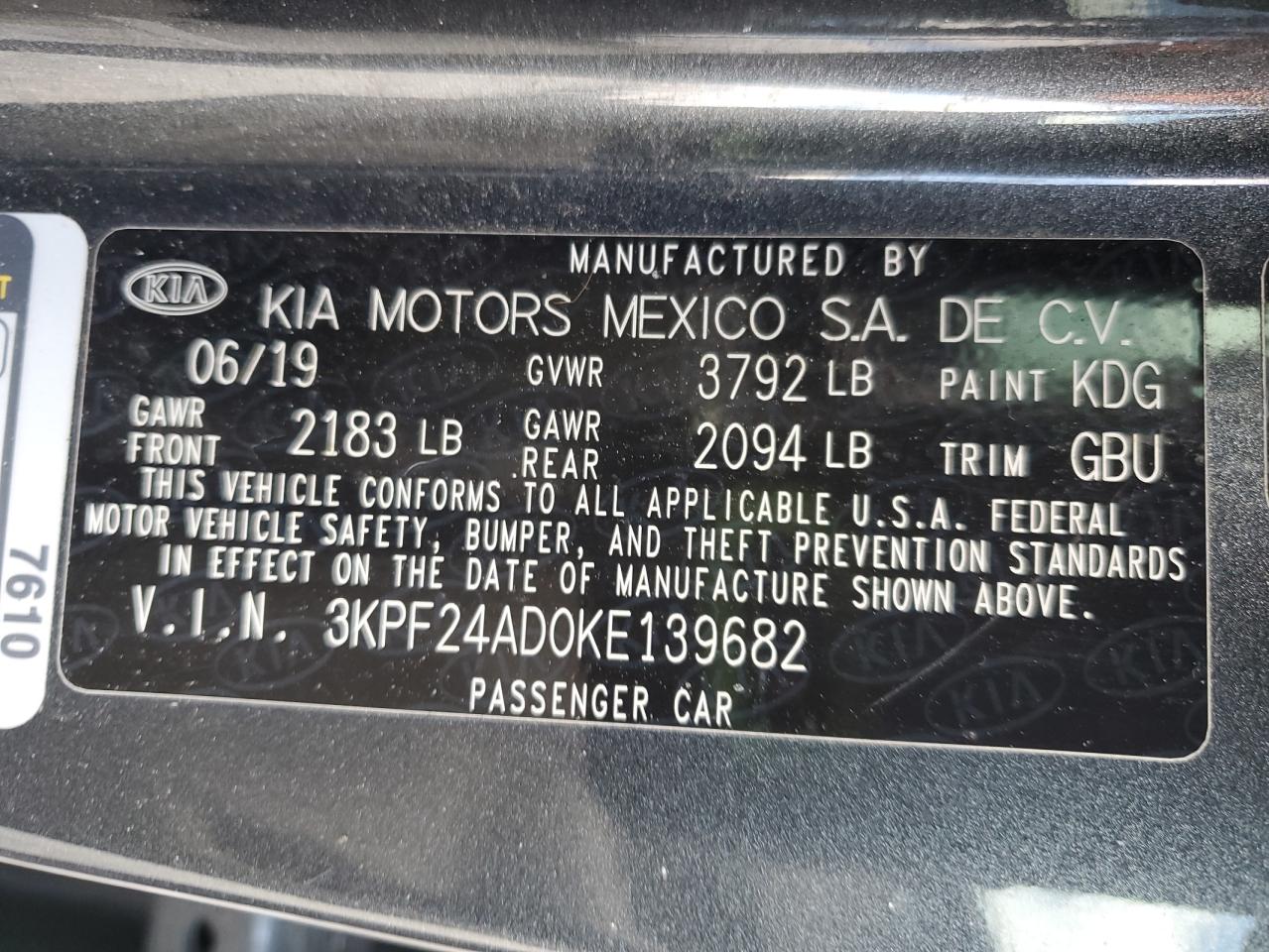 Kia Forte Fe Image 9