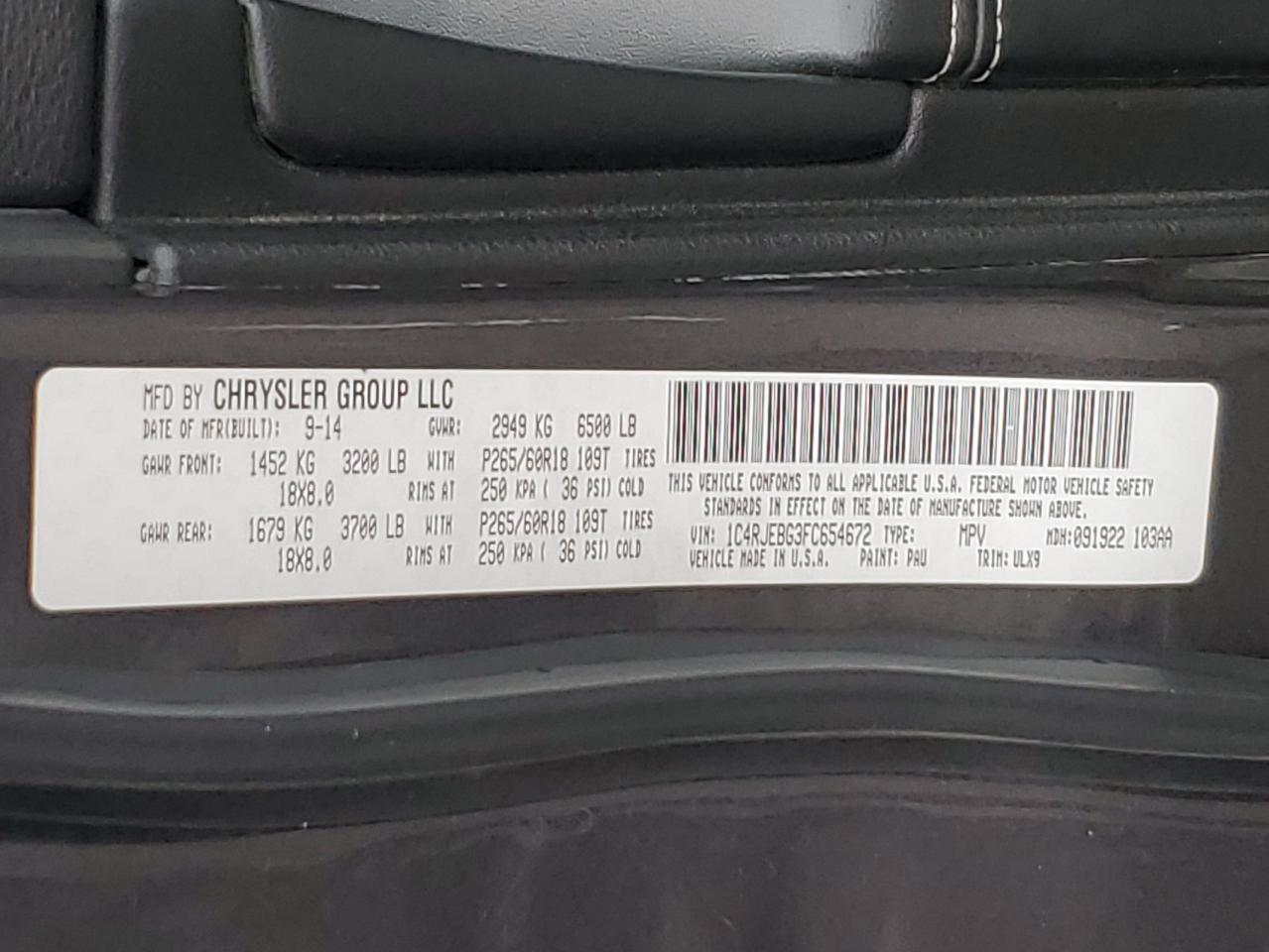 Jeep Grand Cherokee Limited Image 12