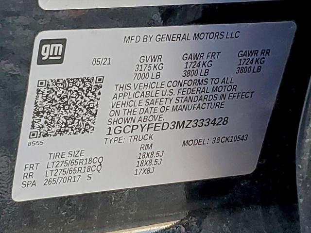 Chevrolet Silverado K1500 Lt Trail Boss Image 12